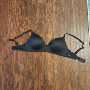 PINK VS Wireless Push Up Bra, Wireless Push Up Bra, Black Push Up Bra,